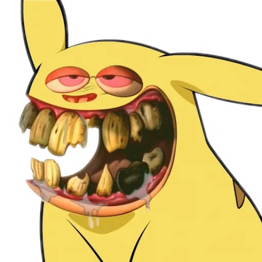 pikachu, meme pikachu, pikachudio, pikachu muto, pikachu non forte