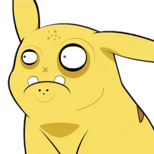pikachu, meme pikachu, pepe pikachu, white pikachu, pikachu yang tidak kuat