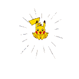pikachu, arte di pikachu, pokemon di pikachu, adesivi pikachu, effetto pikachu mandela
