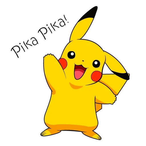 pikachu, pikemon pikemon, pikachu su sfondo bianco, pikachi carino disegno, ride