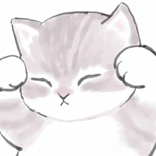 cat, catets sketching, cats cute drawings, cattle cute drawings, drawings of cute cats