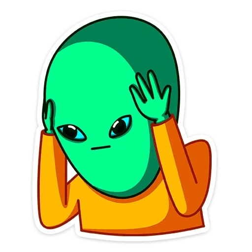 bolha, personagem, alien chiclete