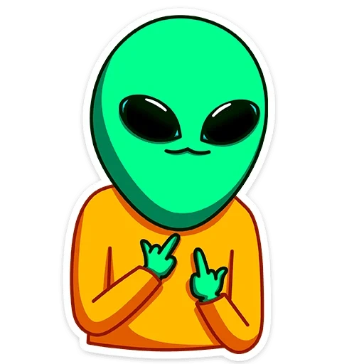 bolha, personagem, padrão alienígena, alien chiclete, aliens na terra com watafak escrito