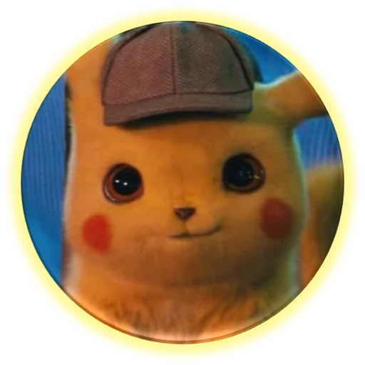 emoticon, pikachu, pokemon detective pikachu, pokémon detective pikachu cartoon 2019