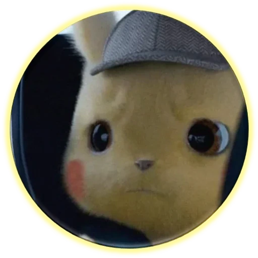 pikachu, emoticon, detective pikachu, pokémon detective pikachu sedak