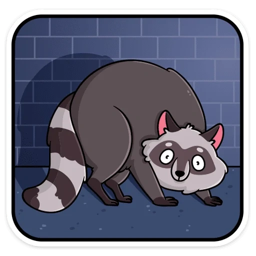 raccoon, pierfi, pilfi the raccoon, raccoon cartoon, raccoon illustration