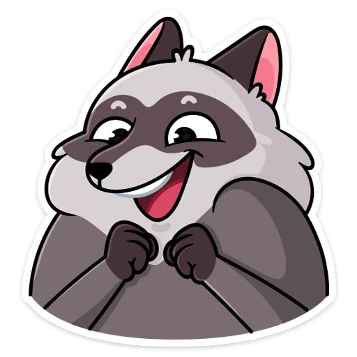 pegatinas pilfi, telegram pegatizaciones, raccoon pilfi, raccoon pilfi stylesters leelaram, pegatinas telegrama raccoon cute pilfers