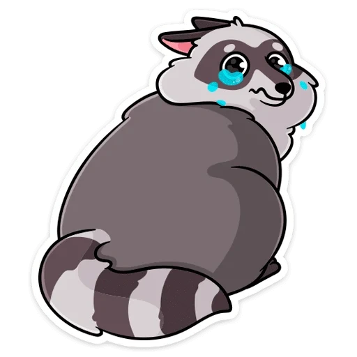 stickers pilfi, systems raccoon pilfi, systems raccoon, systems vk raccoon, raccoon elisha steckers