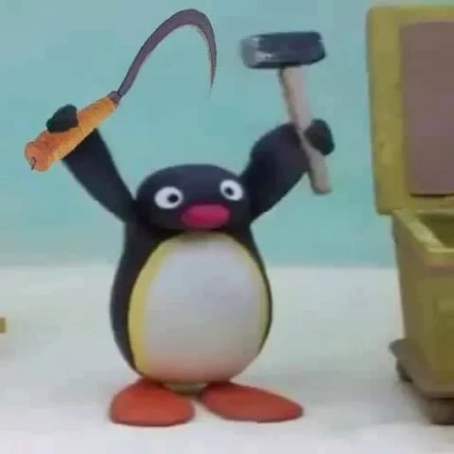 pingu, pingwin ping, dessin animé, papa de jouet pingu, dessin animé sur les pingouins