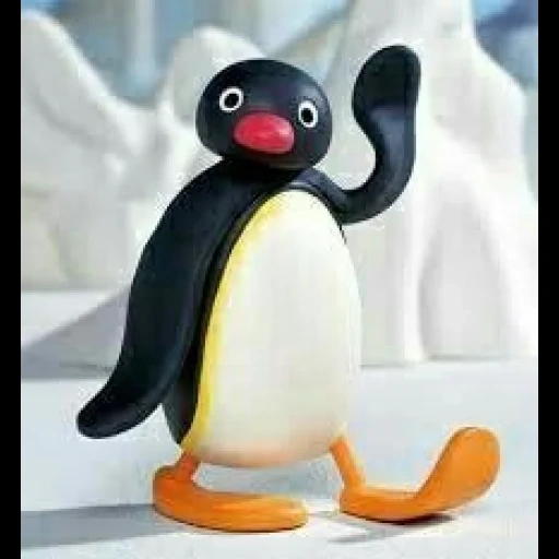 pingu, the penguin, pinguin 3d, hiragu cartoon, pinguin von hiragu