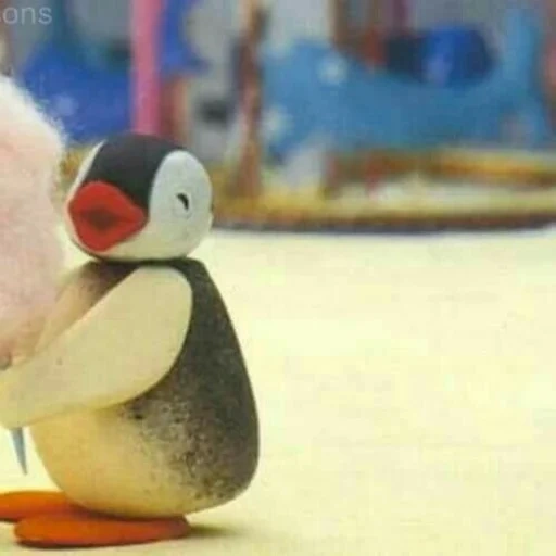 pingu, dessin animé, pingouin poroto, pingu cartoon 2005, ping caricaturé pingu