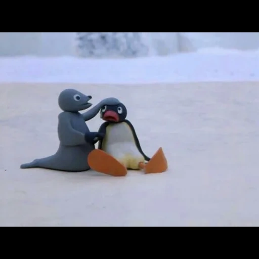 pingu, the penguin, hiragu 1986, pingu 2004, pingu 1 serie
