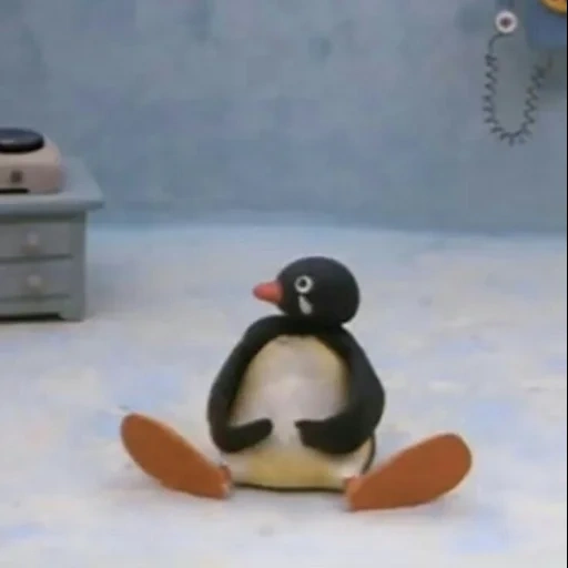 pingüino, caricatura de ping, pingüino poroto, pingüino, dibujos animados sobre pingüinos