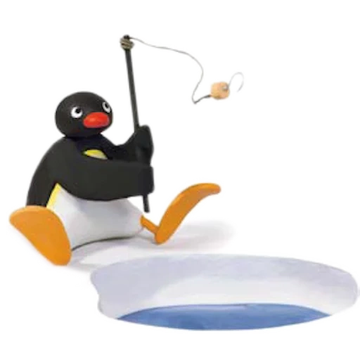 pingu cartoon, penguin, pingingu, pingingaron, unzufriedener pinguin