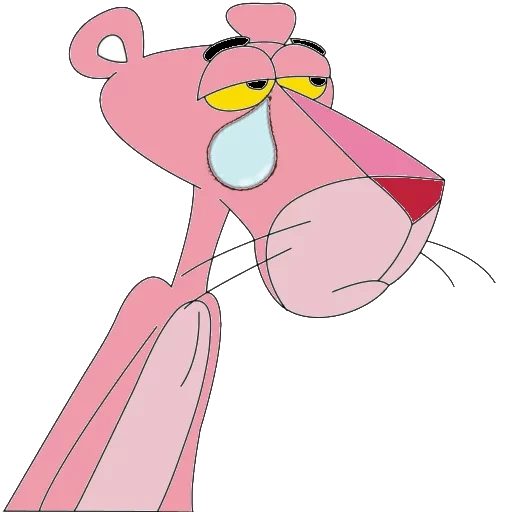 pinker panther, schlaf rosa panther, cartoon rosa panther, rosa panther charakter, pink panther cartoon