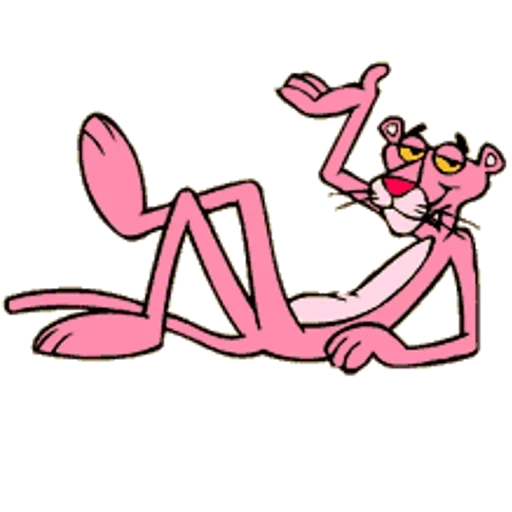 pinker panther, panther pink, pink panther cartoon, der rosa panther liegt, pink panther animationsserie