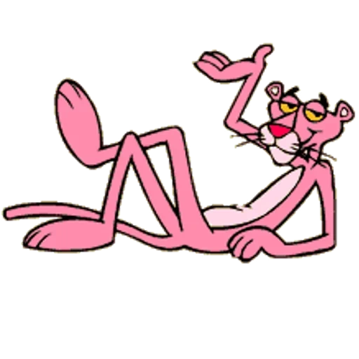 pink panther, пантера розовая, pink panther мультик, розовая пантера лежит, розовая пантера мультсериал