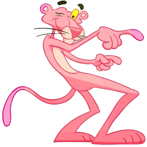 pantera rosa, pantera cor de rosa, cartoon panther pink, a pantera rosa está esgueirando se, panther animated series