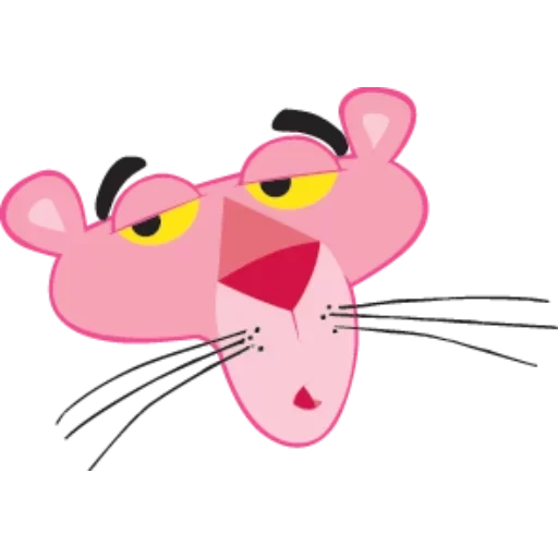 pink panther, pink panther of the muzzle, pantra pink, pink panther peeps out, pink panther mask