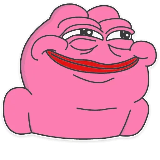 pepe, пепе жаба, пепе happy, пепе жабка, розовый pepe