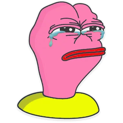 pepe, pink pepe, froschpepe, der froschpepe ist rosa