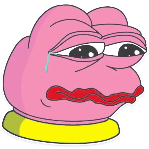 pepe, rosa, rosa, pink pepe, der froschpepe ist rosa