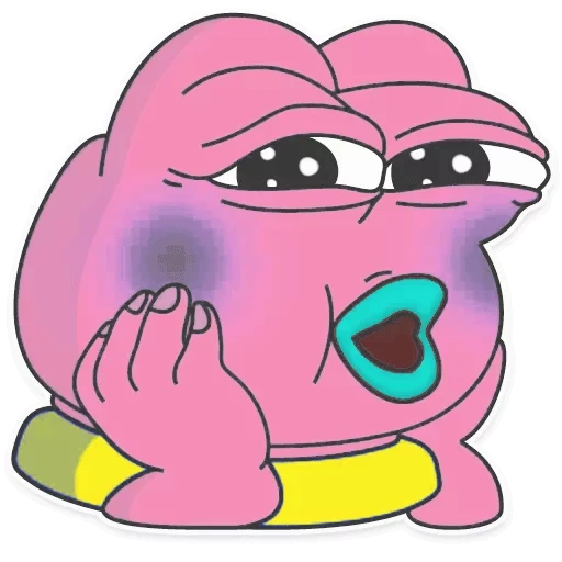 pepe, pink, pink pepe, pepe the pink toad