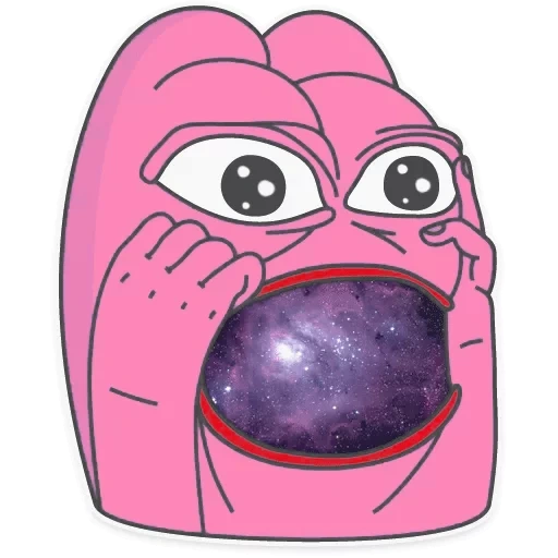meme, merah jambu, pepe toad, pepe merah muda