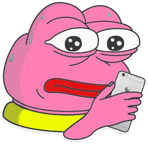 rosa, bildschirmfoto, pink pepe, pink toad pepe, der froschpepe ist rosa