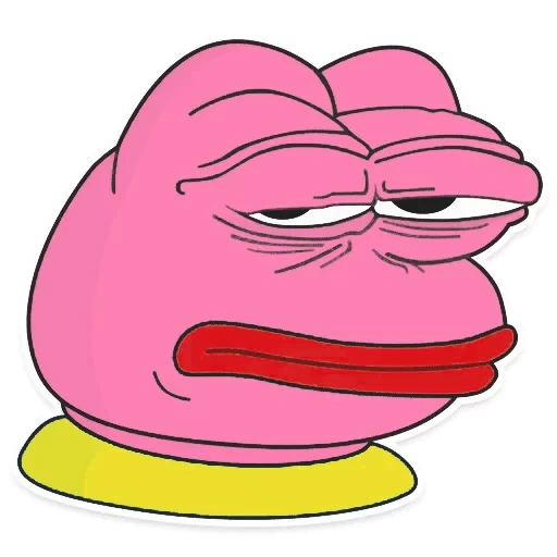 pepe, pink pepe, pink toad pepe, der froschpepe ist rosa