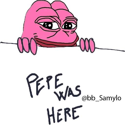 жаба пепе, розовый pepe, pepe лягушка, rare pepe pink, розовая жаба пепе