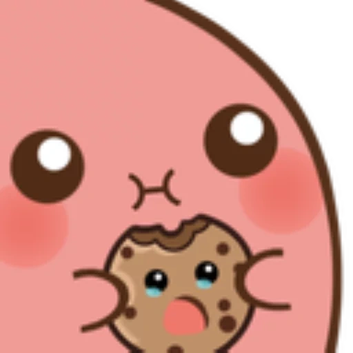 pink, pink potatoes, kawaii cookies, kawaii potatoes are pink, pink potato emoji discord