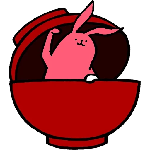telegramma rosa, coniglio rosa coniglio, set di adesivi rosa, adesivi di telegrammi grigio coniglio
