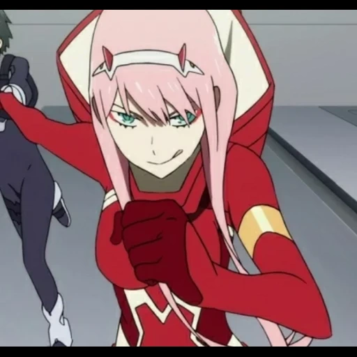 franxx, zero two, franxx zero two, милый во франксе, любимый во франксе 6 серия