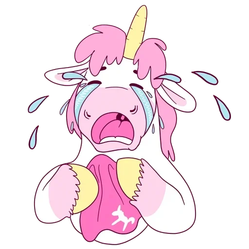 unicorn, unicorn, unicorn, unicorn, sad unicorn