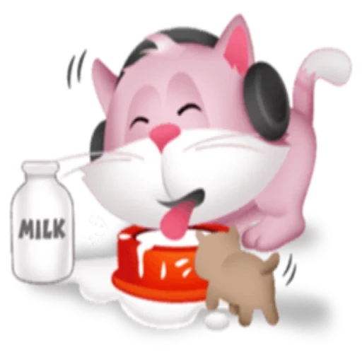 chat, du lait, jour de lait, le chat est une tasse, chatte de chaton