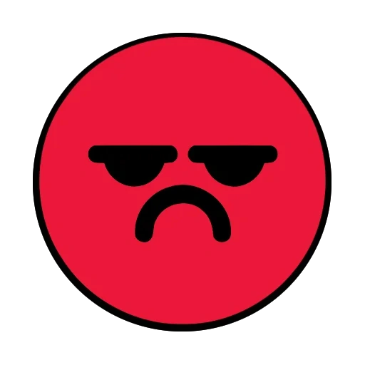 darkness, evil pin, brawl stars pins, the red emoticon is angry, brawl stars pins general
