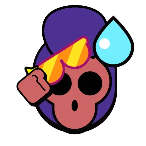 brawl stars, мэг brawl stars, pins brawl stars, шелли brawl stars, значок brawl stars