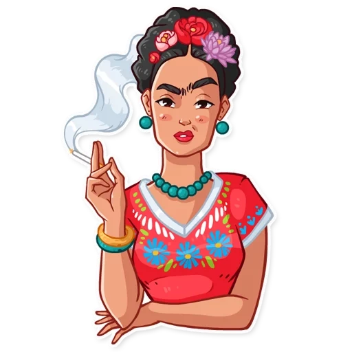 chica, frida carlo, frida viva la viva, dibujo de frida carlo