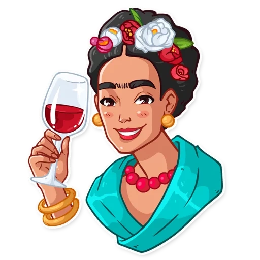 chica, frida carlo, dibujo de frida carlo