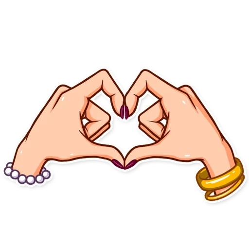 corazón, intenciones, mano en forma de corazón, mano en forma de corazón, la niña de año nuevo de emoji muestra su corazón con su mano allí
