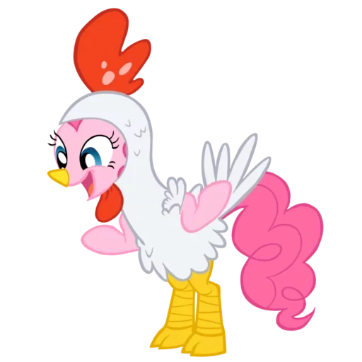 gêne rose, pinki pinsi, pinky pai pony, pinky partage le poulet, pinky share du costume de kurita