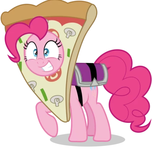 gêne rose, pinki pinsi, pinky pai pony, pizza à tarte rose, ma tarte petit poney à poney