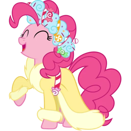 gêne rose, style poney rose, pony izzi pinky pie, pony princess pinky, ma tarte petit poney à poney