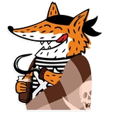 Pirate fox