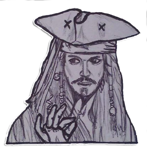 джек воробей, джек воробей карандашом, капитан джек воробей срисовки, раскраски пираты карибского моря джек воробей, раскраска пираты карибского моря капитан барбосса