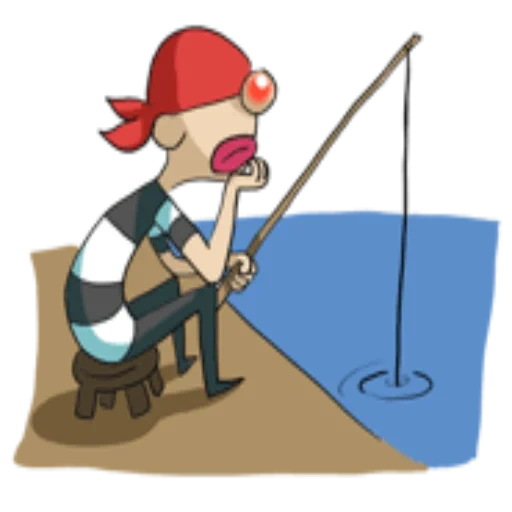рыбалка, рыбная ловля, детская рыбалка, рисунок рыбалка, рыбалка мультяшные
