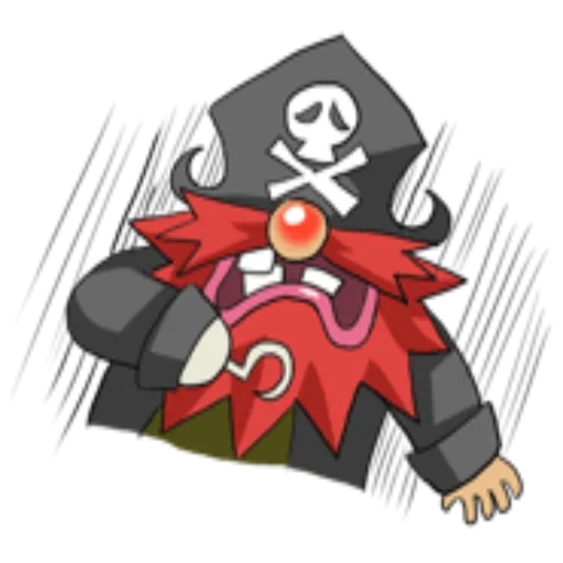 аниме, пират, пират ред, mms красный пират, redbeard animation