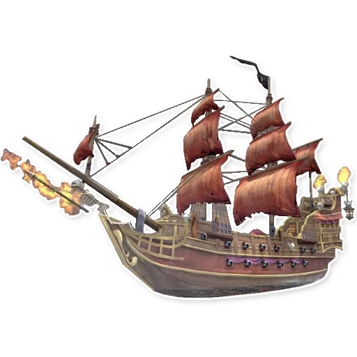 navio, perfil do navio, vela, barco mayflower, mayflower 1620
