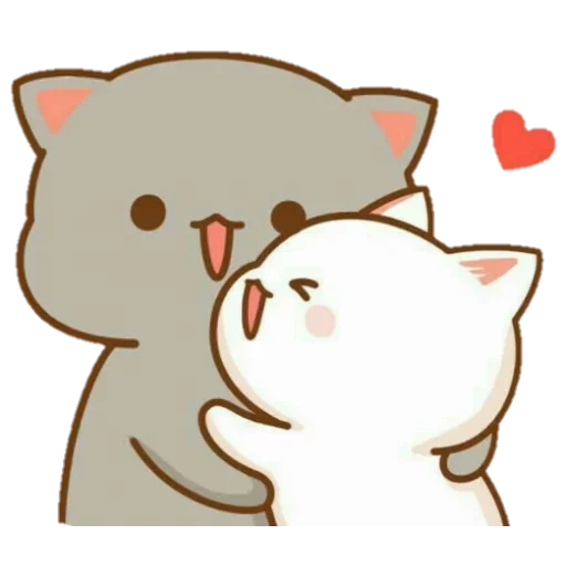 kucing kawaii, gambar lucu sapi, gambar kucing lucu, love cats kawaii, wallpaper kucing mochi persik dan goma